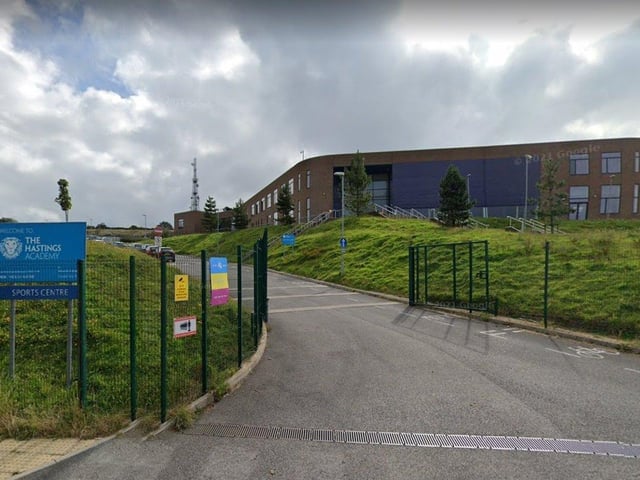 The Hastings Academy - Rye Road, Hastings, TN35 5DN - Rated as 'Good' - Inspected on 31/01/18 (Picture from Google.) SUS-221104-165805001