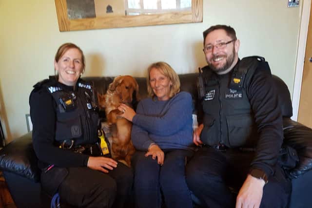 Ollie reunited with his owners SUS-221204-152308001