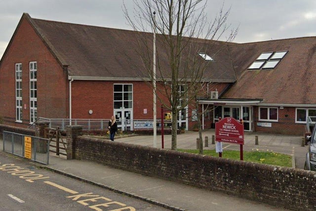 Newick Church of England Primary School in Allington Road, Newick. Picture from Google Street Maps SUS-221204-100326001