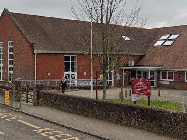 Newick Church of England Primary School in Allington Road, Newick. Picture from Google Street Maps SUS-221204-100326001