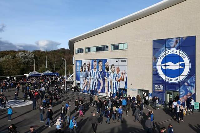 Brighton and Hove Albion's Amex Stadium