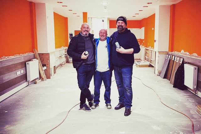 From left: Richard Evans, Dave Pilling and Paul Swaffield. Picture: The Tap.