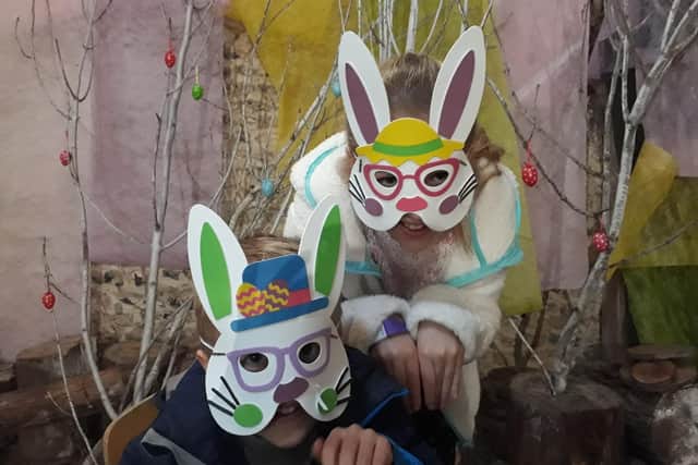 Easter craft activities at Sharnfold Farm