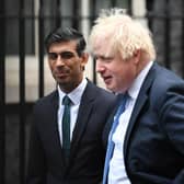 Rishi Sunak and Boris Johnson - Getty