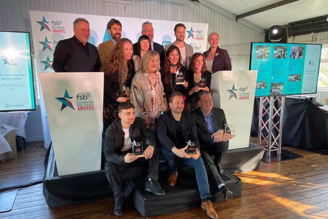 Ryan Jackson, 22, was recognised by The FSB Celebrating Small Business Awards, beating 300 entries to claim the award on March 25 at Hickstead Showground.