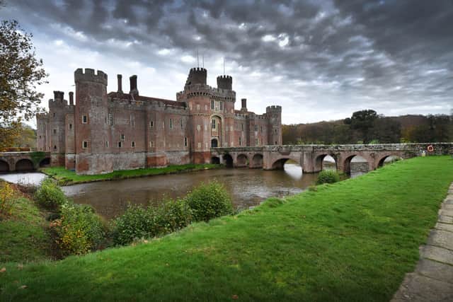 Herstmonceux Castle (Photo by Justin Lycett) SUS-220902-151443001