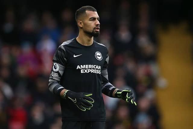 Brighton goalkeeper Robert Sanchez was in fine form against Arsenal