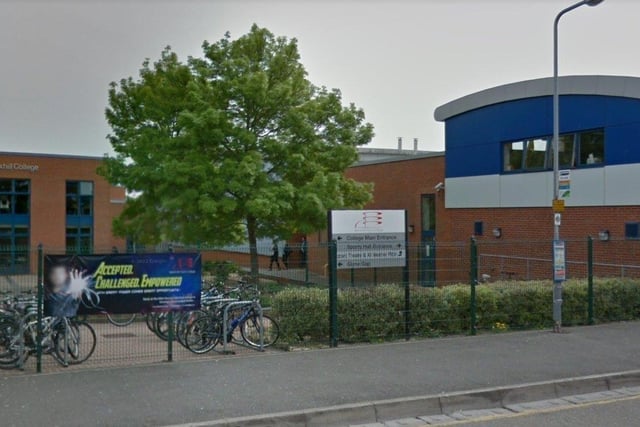 Bexhill College - Penland Road, Bexhill-on-Sea, TN40 2JG - Rated as ‘Good’ - Inspected on 07/11/19 (Picture from Google.) SUS-220413-171104001