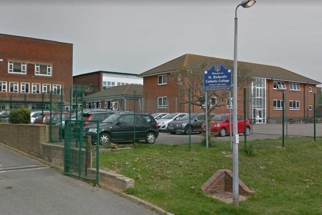St Richard’s Catholic College - Ashdown Road, Bexhill-on-Sea, TN40 1SE - Rated as ‘Good’ - Inspected on 13/10/21 (Picture from Google.) SUS-220413-171235001
