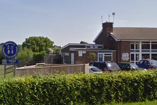 Netherfield CofE Primary School - Darvel Down, Battle, TN33 9QF - Rated as ‘Outstanding’ - Inspected on 27/02/19 (Picture from Google.) SUS-220413-160309001
