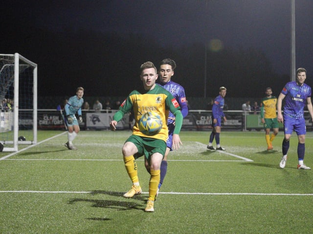 Action, celebration and fans' images from Horsham FC beating Margate 4-0 to win the Velocity Trophy / Pictures: John Lines for Horsham FC