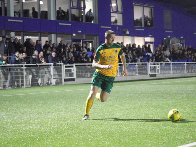 Action, celebration and fans' images from Horsham FC beating Margate 4-0 to win the Velocity Trophy / Pictures: John Lines for Horsham FC