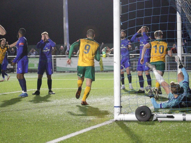 Action from Horsham's Velocity Trophy win / Picture: John Lines