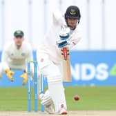 Tom Clark on his way to his maiden Sussex ton / Picture: Getty