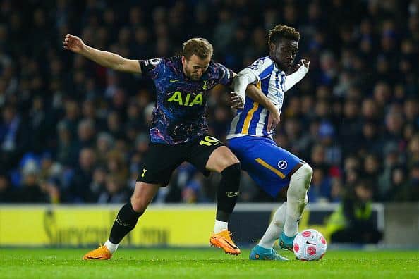 Antonio Conte's Tottenham enjoyed a 2-0 Premier League victory against Brighton earlier this season at the Amex Stadium