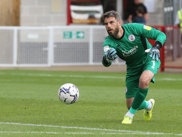 Not a lot to do in the first half, made two great saves from long range to deny Newport and equaliser in the second half.