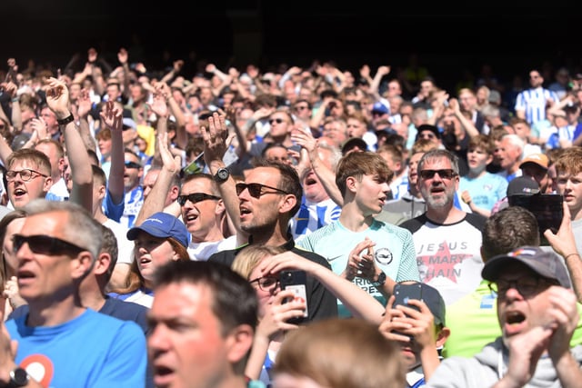 All cheers at the Tottenham Hotspur Stadium