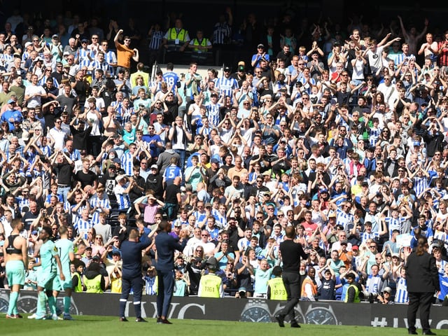 All cheers at the Tottenham Hotspur Stadium