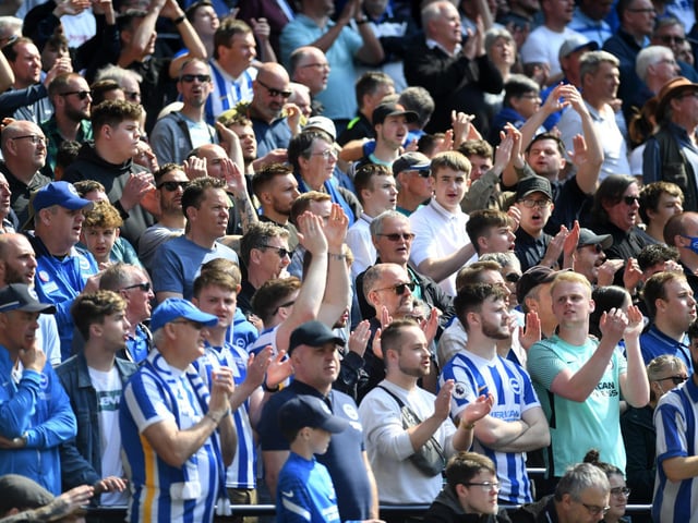All cheers at the Tottenham Hotspur Stadium