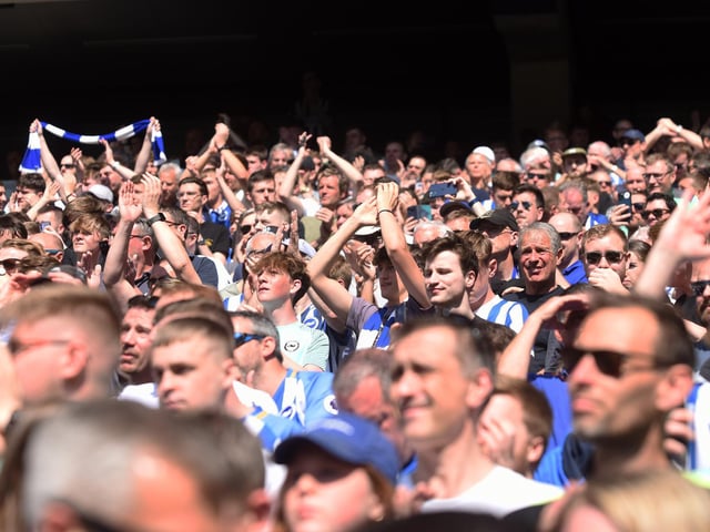 All cheers at the Tottenham Hotspur Stadium