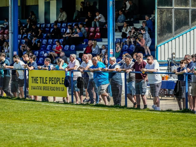 Images from Haywards Heath's 0-0 draw with Corinthian - from which a point proved enough to secure an Isthmian south east division play-off place / Picture: Ray Turner