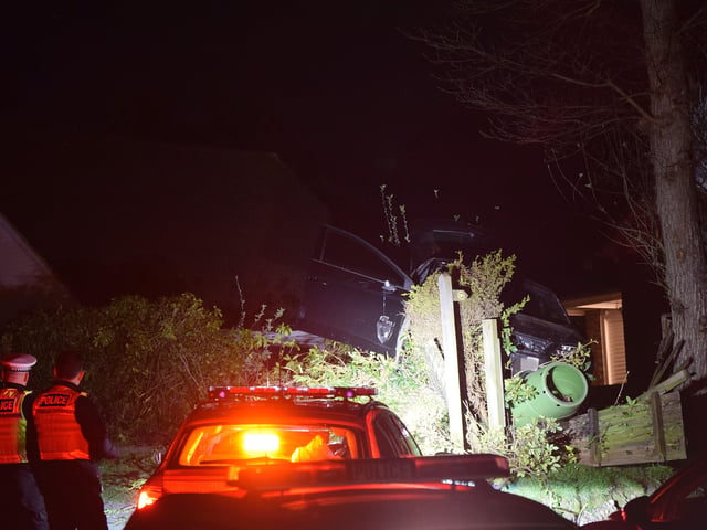 Police at the scene in Fairlight. Picture by Dan Jessup SUS-220418-092453001
