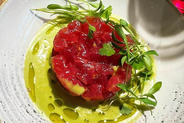 Tuna tartare at The Coal Shed by Callum Wood SUS-220418-093142001