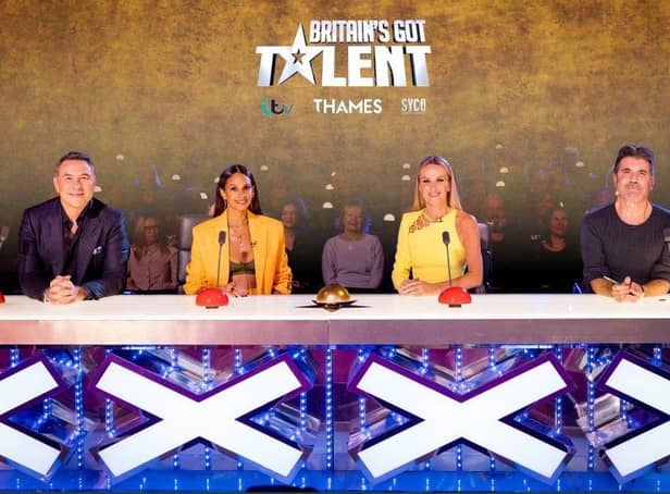 Britain's Got Talent judges David Walliams, Alesha Dixon, Amanda Holden and Simon Cowell. Picture from ITV SUS-220418-125447001