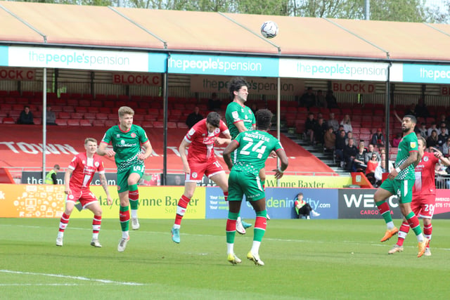 Crawley Town v Walsall. Picture by Cory Pickford SUS-220418-185141004