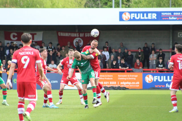 Crawley Town v Walsall. Picture by Cory Pickford SUS-220418-185202004