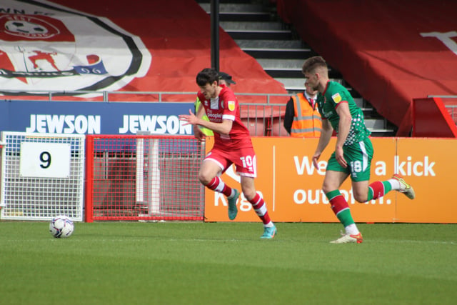 Crawley Town v Walsall. Picture by Cory Pickford SUS-220418-185312004