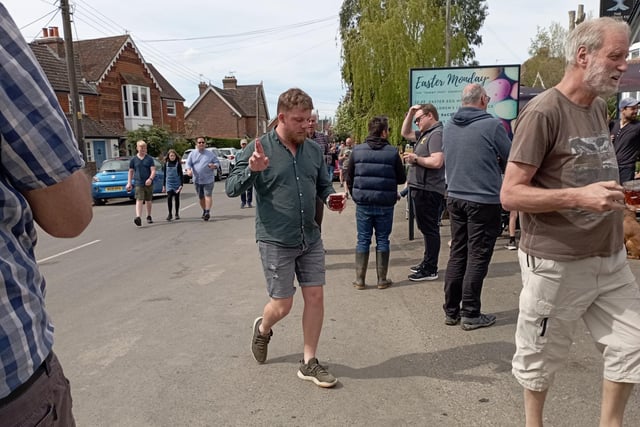 The Tommy Trot Beer Race raised funds for Friends of Sussex Hospices.