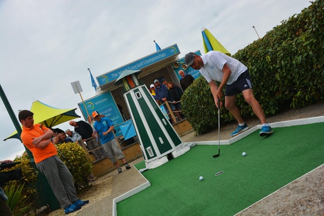 The World Crazy Golf Championships have been held in Hastings since 2003 and is set for the biggest field ever amassed for a mini golf competition in the UK. SUS-220419-110645001