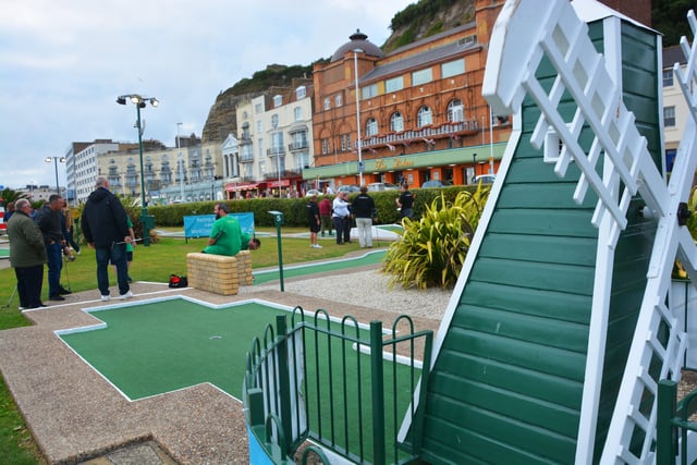 The World Crazy Golf Championships have been held in Hastings since 2003 and is set for the biggest field ever amassed for a mini golf competition in the UK. SUS-220419-110939001