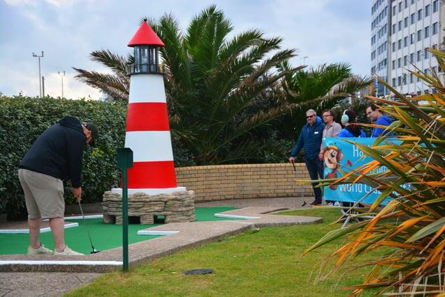 The World Crazy Golf Championships have been held in Hastings since 2003 and is set for the biggest field ever amassed for a mini golf competition in the UK. SUS-220419-111028001