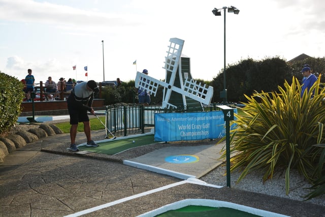 The World Crazy Golf Championships have been held in Hastings since 2003 and is set for the biggest field ever amassed for a mini golf competition in the UK. SUS-220419-111502001