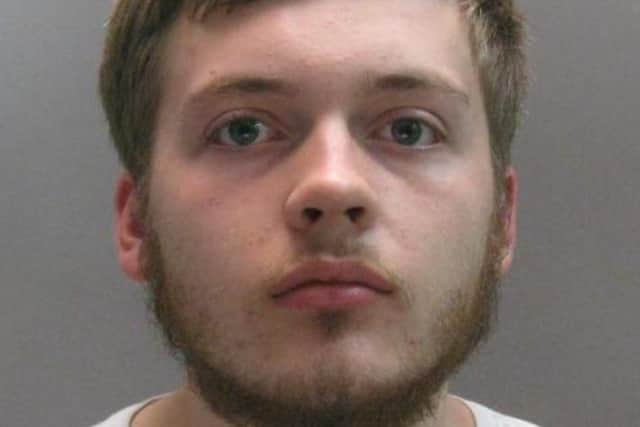 Robert Conna Crozier, 24, and of Aintree Road, Crawley, appeared at West Sussex Magistrates’ Court on March 10 where he pleaded guilty to being concerned in the supply of Class A drugs, possession with intent to supply heroin and possession with intent to supply cocaine. Picture courtesy of British Transport Police