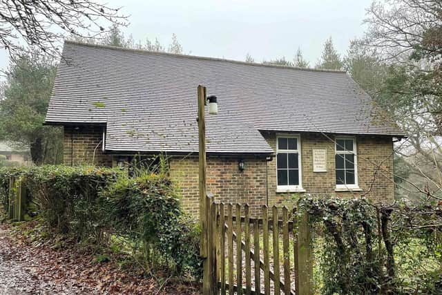 The detached single-storey building is being offered with a freehold guide price of £200,000-plus.