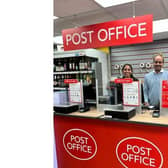 New post office opens in Eastbourne. Postmaster Gita Kularaajan and her husband Raj will run the branch. Photo from Post Office. SUS-220419-152617001