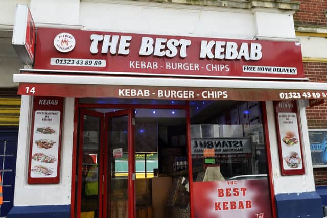 The Best Kebab shop in Langney Road (Photo by Jon Rigby) SUS-220413-194753008