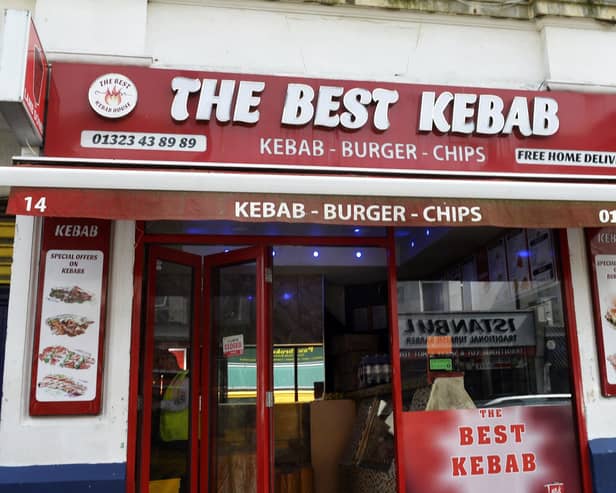 The Best Kebab shop in Langney Road (Photo by Jon Rigby) SUS-220413-194753008