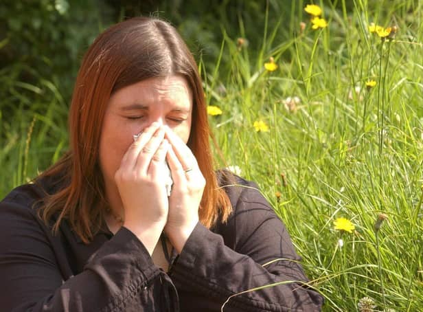 Millions of people suffer from hay fever in the UK