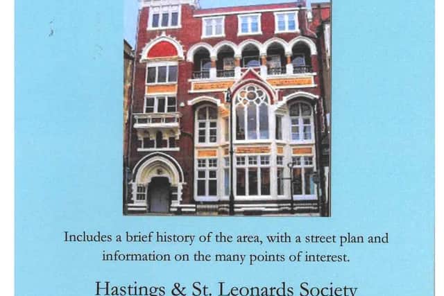 The Hastings and St Leonards Society has produced a 36-page booklet on the heritage of Hastings town centre. SUS-220420-162337001