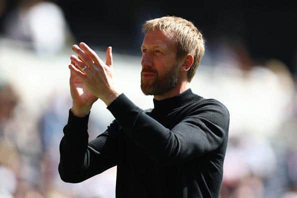 Brighton and Hove Albion manager Graham Potter is without his in-form goalscorer for the clash at Manchester City