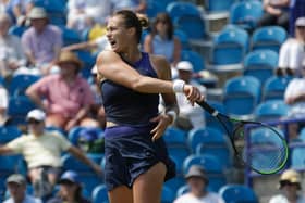Aryna Sabalenka at Eastbourne last year / Picture: Getty
