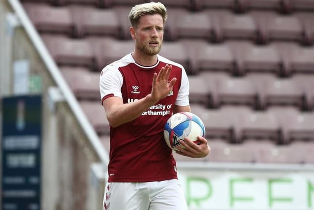 Fraser Horsfall has played in all but 96 minutes of Northampton's season.

Photo: Getty Images
