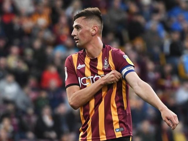 Paudie O'Connor has 3,821 minutes under his belt in 43 games for Bradford.
Photo: Getty Images