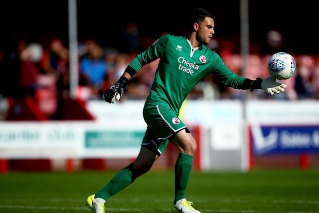 Crawley keeper Glenn Morris has missed just one game this season.

Photo: Getty Images