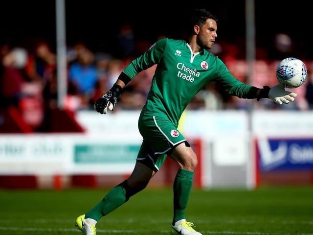 Crawley keeper Glenn Morris has missed just one game this season.

Photo: Getty Images