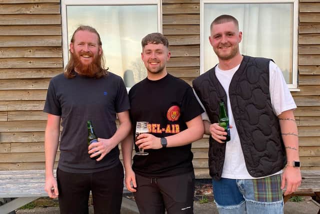 Scott Davis, Francis Ashley and Cameron Roll SUS-220421-105333001